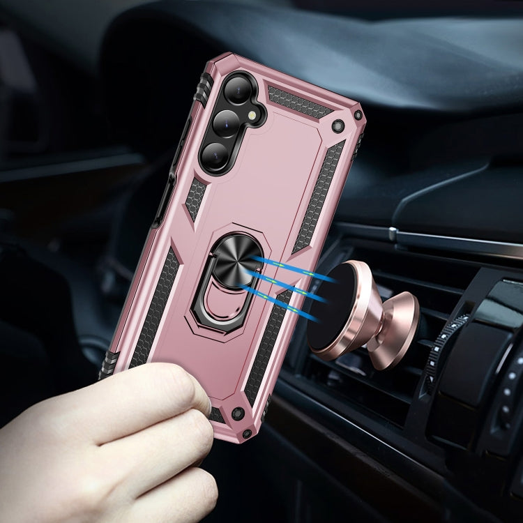 For Samsung Galaxy A05s Shockproof TPU + PC Phone Case with Holder