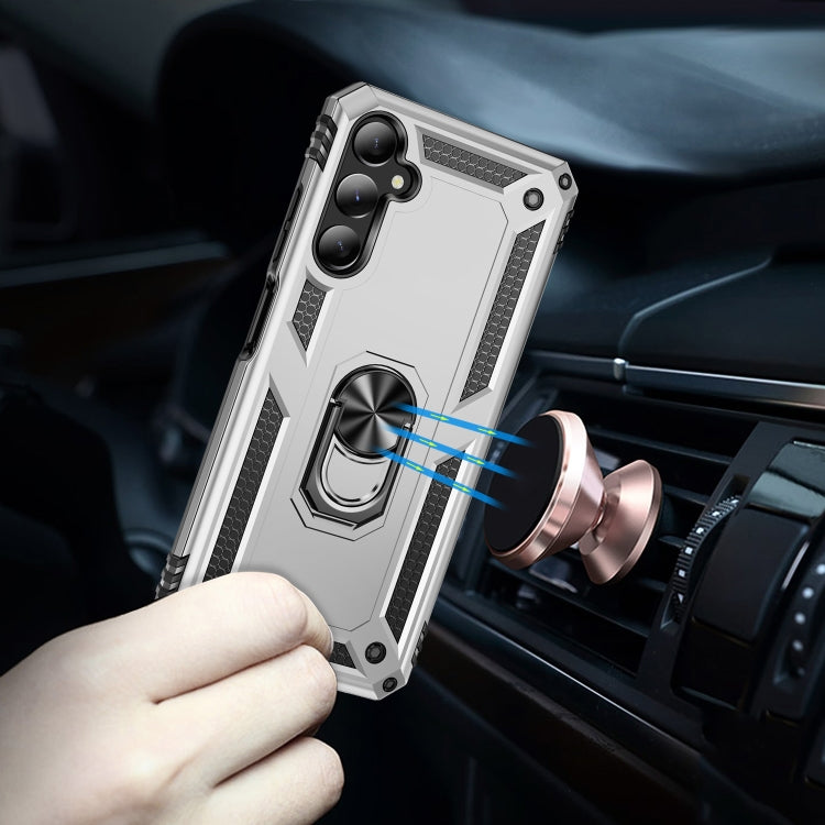 For Samsung Galaxy A05s Shockproof TPU + PC Phone Case with Holder