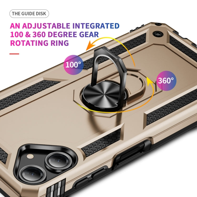 For Samsung Galaxy A06 4G Shockproof TPU + PC Phone Case with Holder