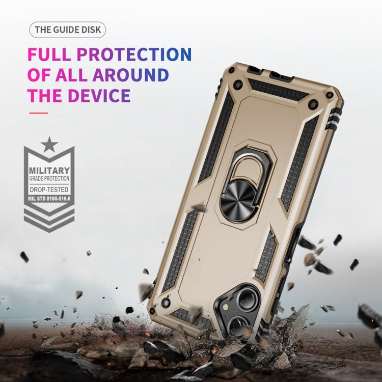 For Samsung Galaxy A06 4G Shockproof TPU + PC Phone Case with Holder