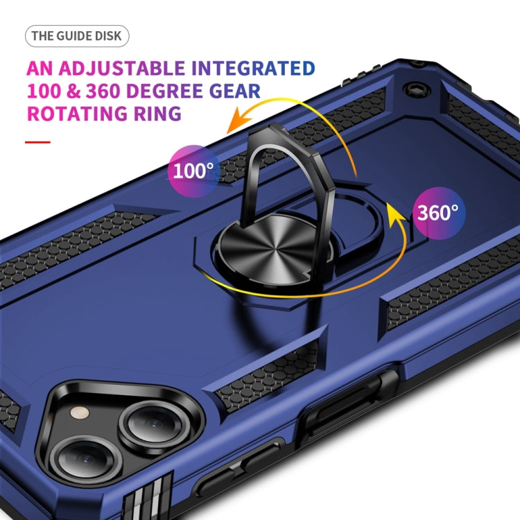 For Samsung Galaxy A06 4G Shockproof TPU + PC Phone Case with Holder