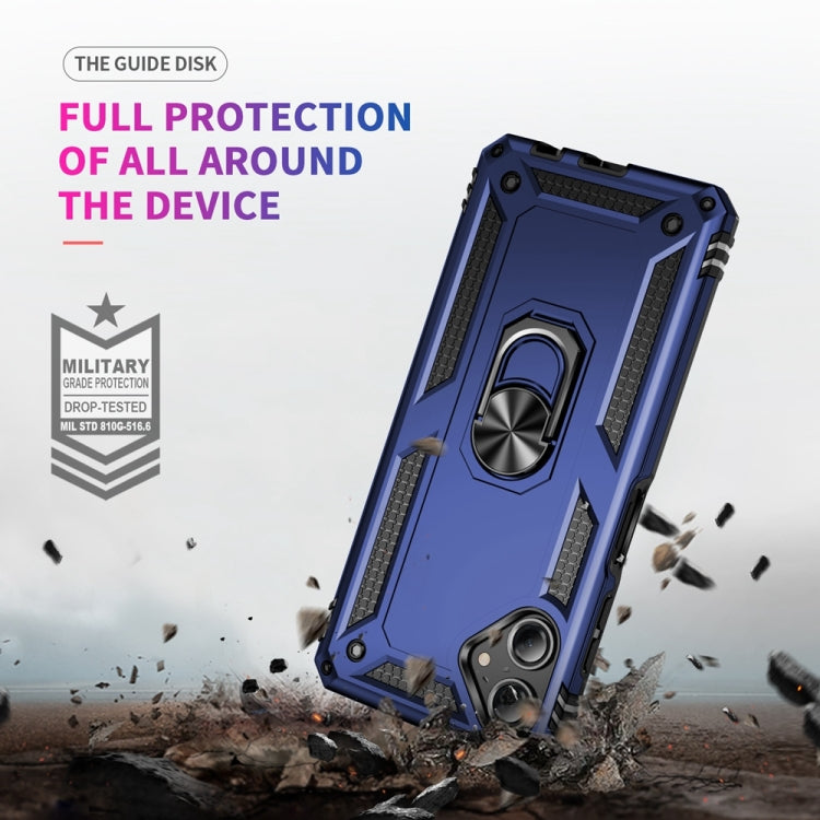 For Samsung Galaxy A06 4G Shockproof TPU + PC Phone Case with Holder