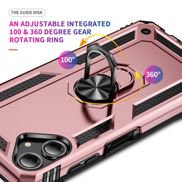 For Samsung Galaxy A06 4G Shockproof TPU + PC Phone Case with Holder