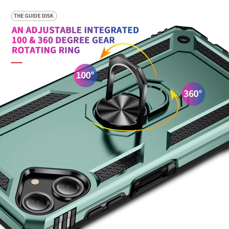 For Samsung Galaxy A06 4G Shockproof TPU + PC Phone Case with Holder
