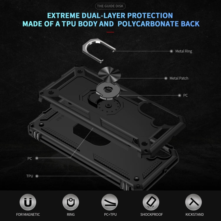 For Samsung Galaxy A16 5G Shockproof TPU + PC Phone Case with Holder