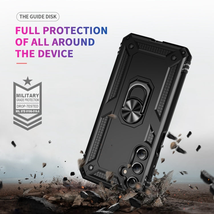 For Samsung Galaxy A16 5G Shockproof TPU + PC Phone Case with Holder