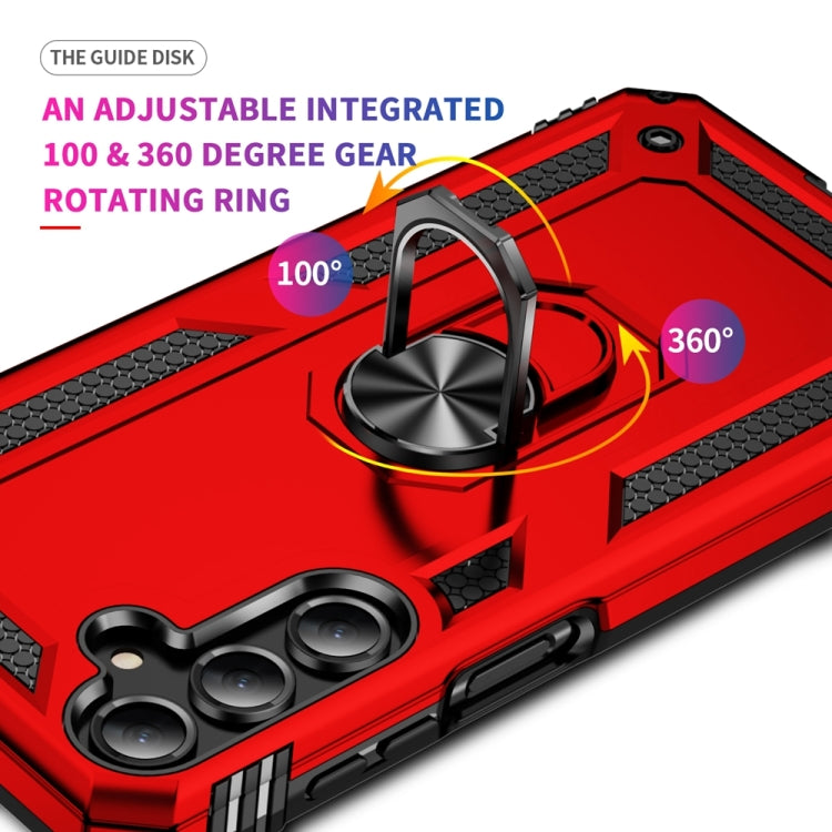 For Samsung Galaxy A16 5G Shockproof TPU + PC Phone Case with Holder