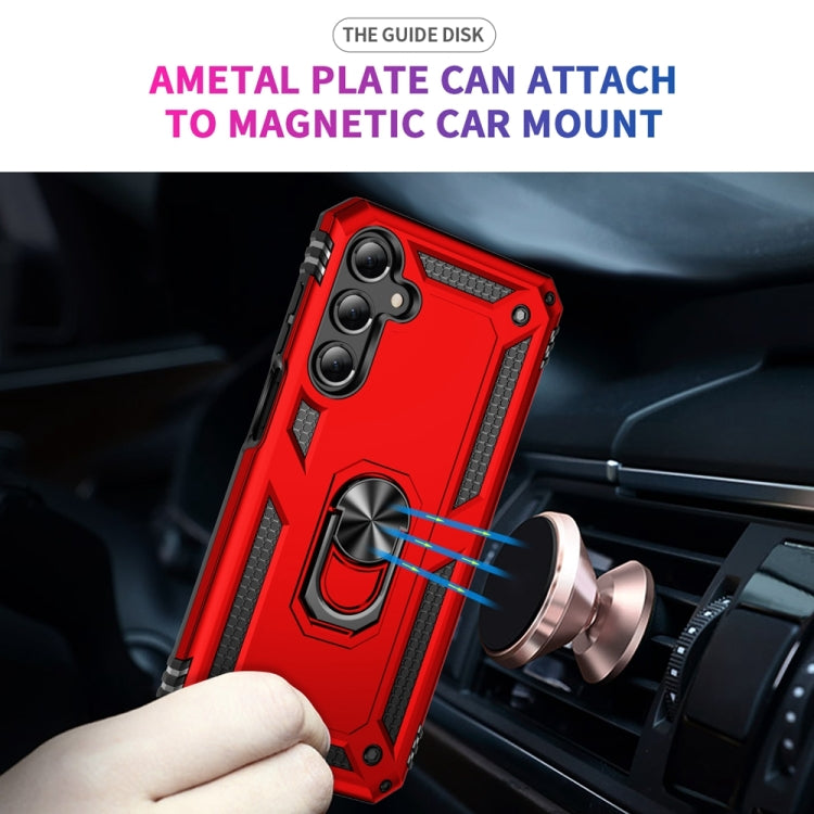 For Samsung Galaxy A16 5G Shockproof TPU + PC Phone Case with Holder