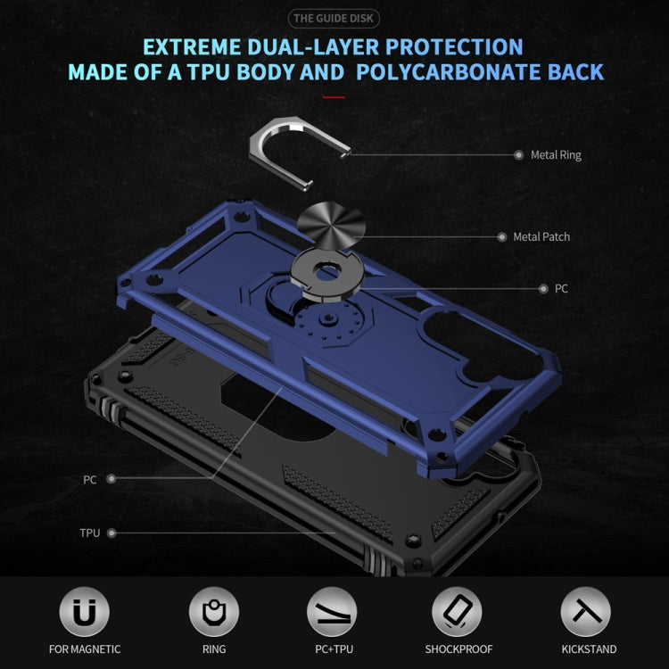 For Samsung Galaxy A16 5G Shockproof TPU + PC Phone Case with Holder