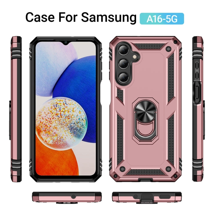 For Samsung Galaxy A16 5G Shockproof TPU + PC Phone Case with Holder
