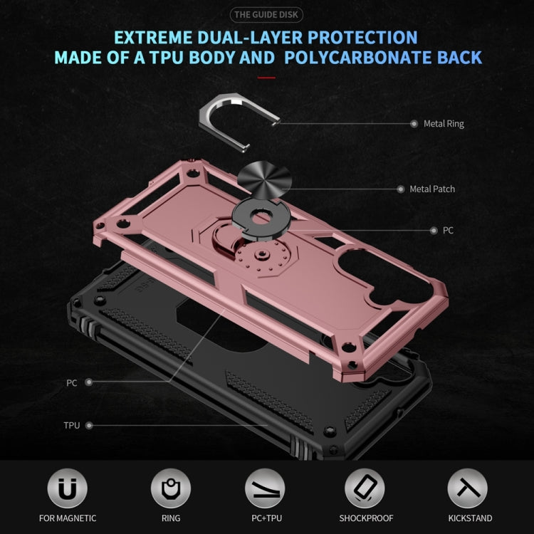 For Samsung Galaxy A16 5G Shockproof TPU + PC Phone Case with Holder