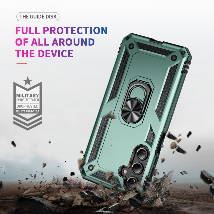 For Samsung Galaxy A16 5G Shockproof TPU + PC Phone Case with Holder
