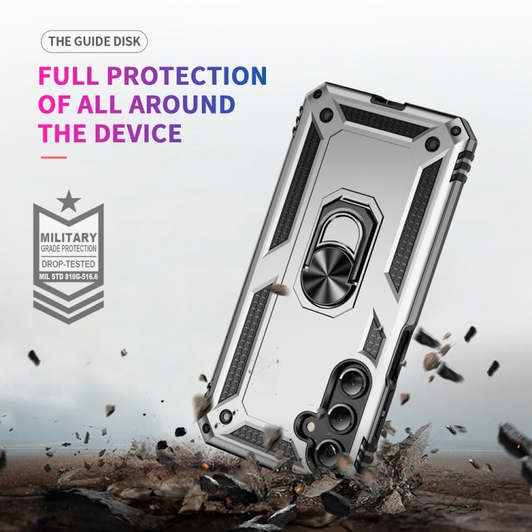 For Samsung Galaxy A16 5G Shockproof TPU + PC Phone Case with Holder