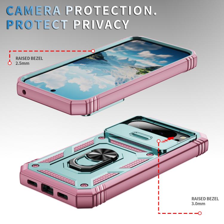 For Google Pixel 10 Pro XL Sliding Camshield TPU + PC Phone Case with Holder
