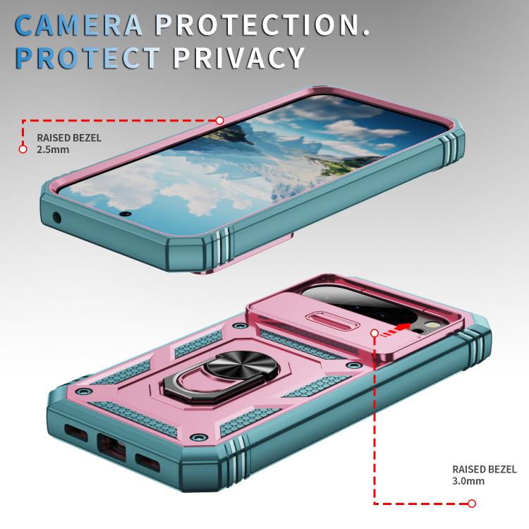 For Google Pixel 10 / 10 Pro Sliding Camshield TPU + PC Phone Case with Holder