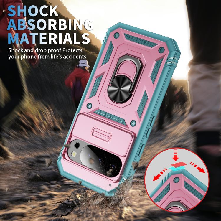 For Google Pixel 10 / 10 Pro Sliding Camshield TPU + PC Phone Case with Holder