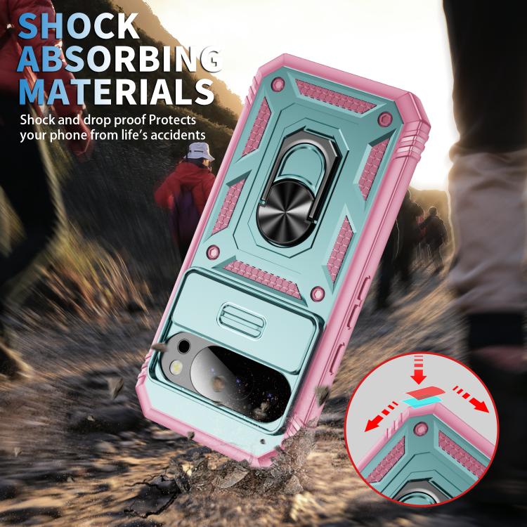 For Google Pixel 10 / 10 Pro Sliding Camshield TPU + PC Phone Case with Holder