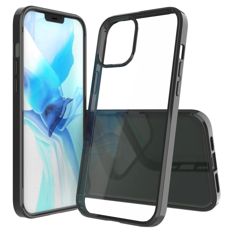 For iPhone 12 Pro Max Shockproof Scratchproof TPU + Acrylic Protective Case