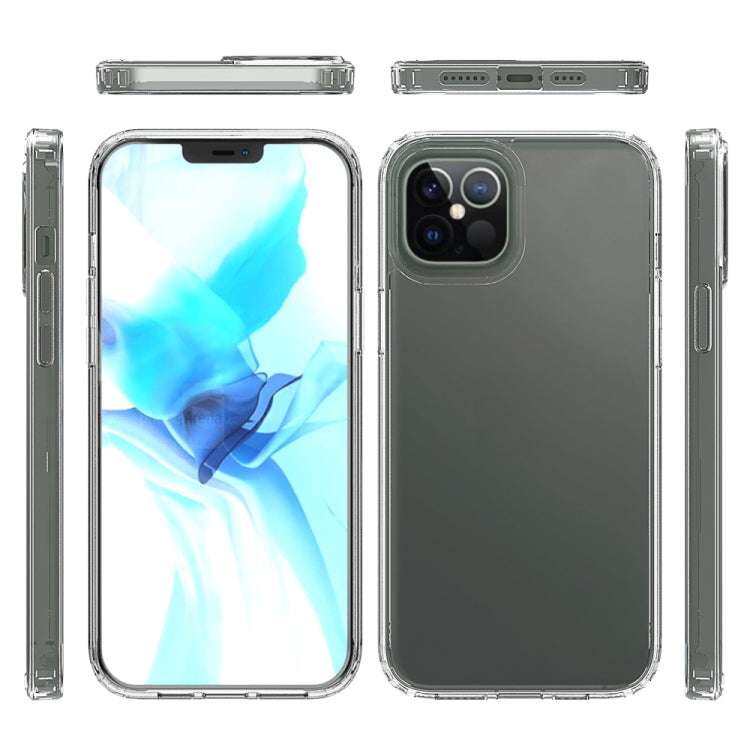 For iPhone 12 Pro Max Shockproof Scratchproof TPU + Acrylic Protective Case