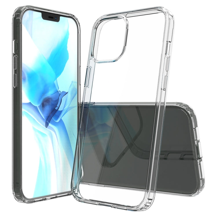 For iPhone 12 Pro Max Shockproof Scratchproof TPU + Acrylic Protective Case