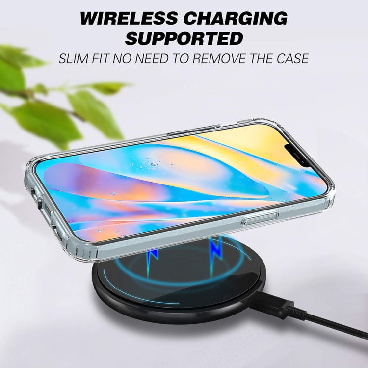 For iPhone 12 mini Shockproof Scratchproof TPU + Acrylic Protective Case