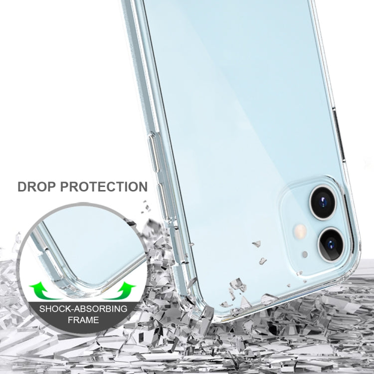 For iPhone 12 mini Shockproof Scratchproof TPU + Acrylic Protective Case