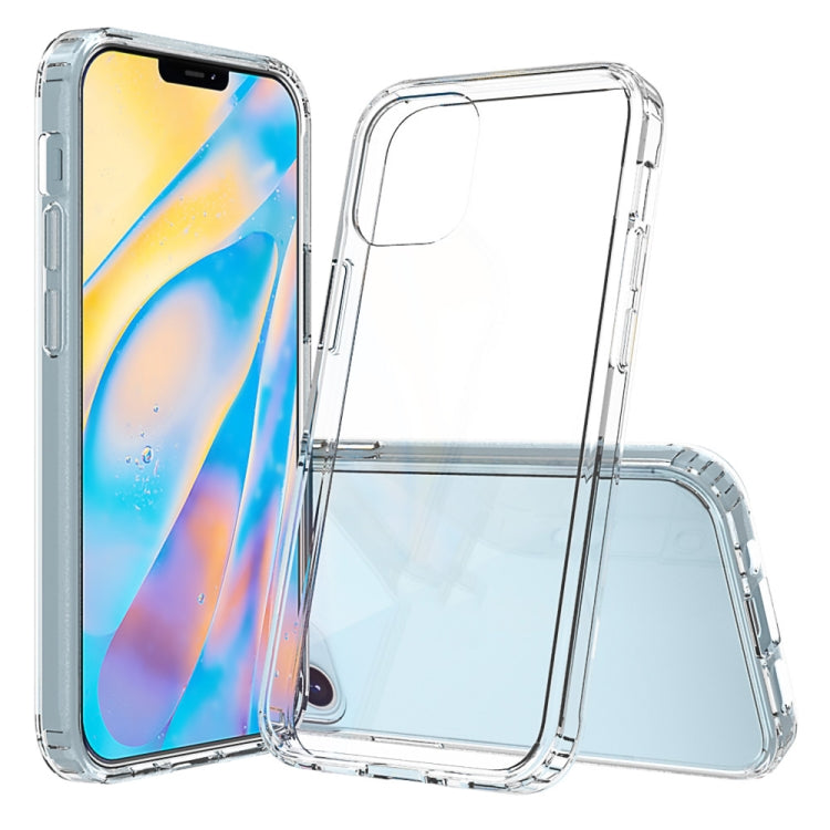 For iPhone 12 mini Shockproof Scratchproof TPU + Acrylic Protective Case