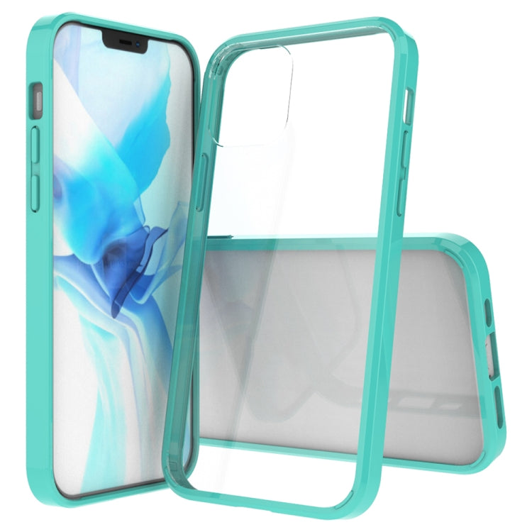 For iPhone 12 / 12 Pro Shockproof Scratchproof TPU + Acrylic Protective Case