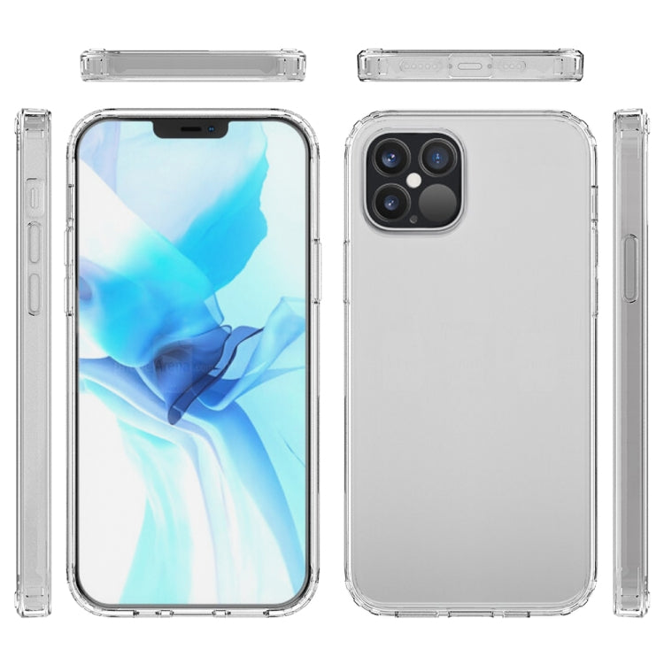 For iPhone 12 / 12 Pro Shockproof Scratchproof TPU + Acrylic Protective Case