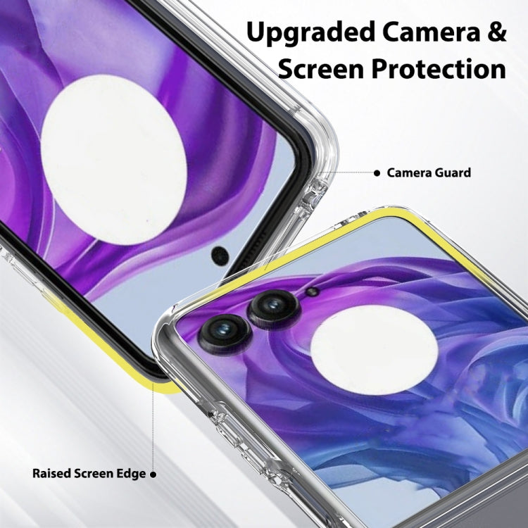 For Motorola Razr 50 Ultra / Razr+ 2024 Scratchproof Acrylic TPU Phone Case - Transparent
