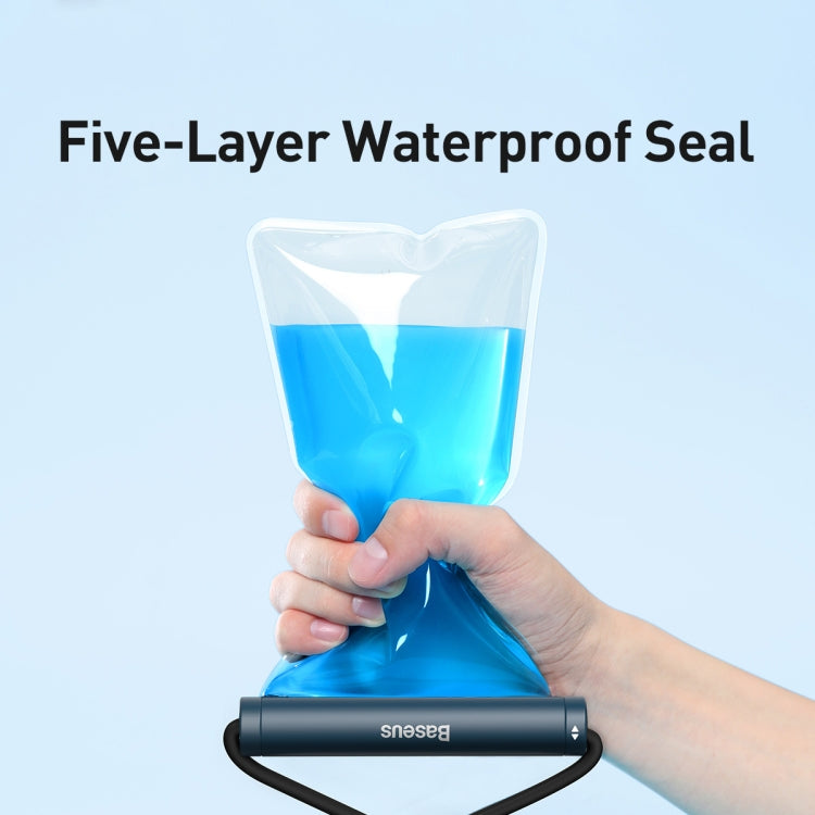 Baseus AquaGlide IPX8 Waterproof Phone Pouch with Cylindrical Slide Lock