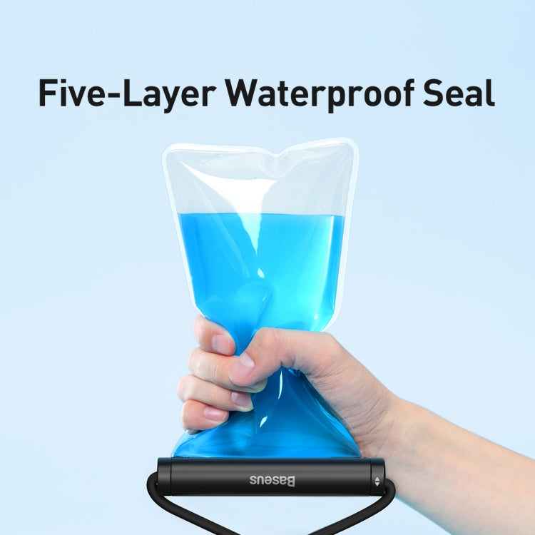 Baseus AquaGlide IPX8 Waterproof Phone Pouch with Cylindrical Slide Lock