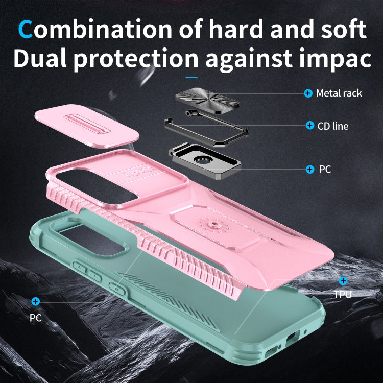 For Samsung Galaxy A54 5G Sliding Camshield Holder Phone Case