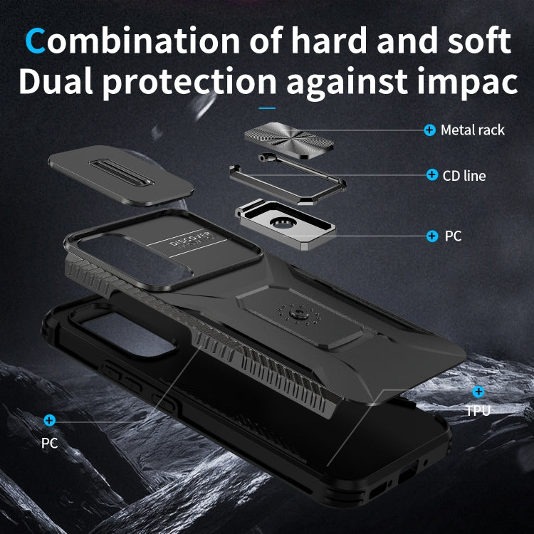 For Samsung Galaxy A54 5G Sliding Camshield Holder Phone Case