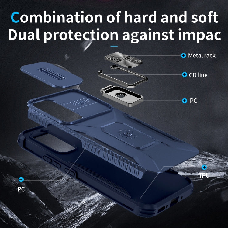 For Samsung Galaxy A54 5G Sliding Camshield Holder Phone Case