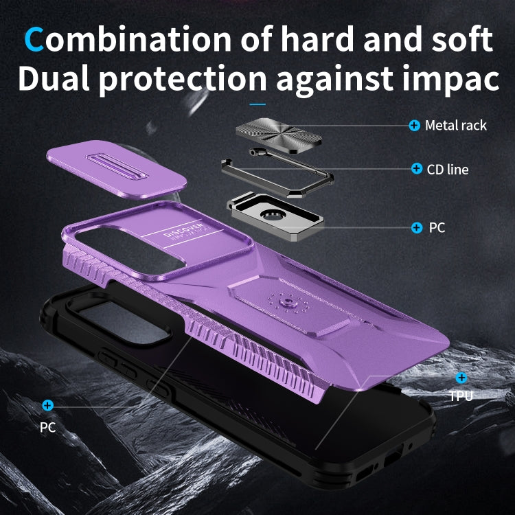 For Samsung Galaxy A54 5G Sliding Camshield Holder Phone Case