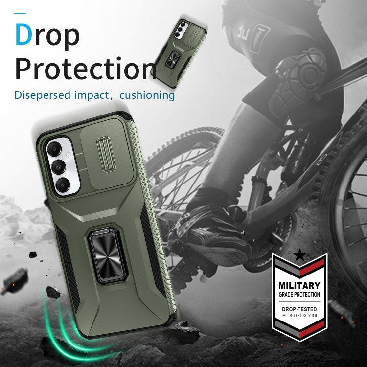 For Samsung Galaxy A05s Sliding Camshield Holder Phone Case