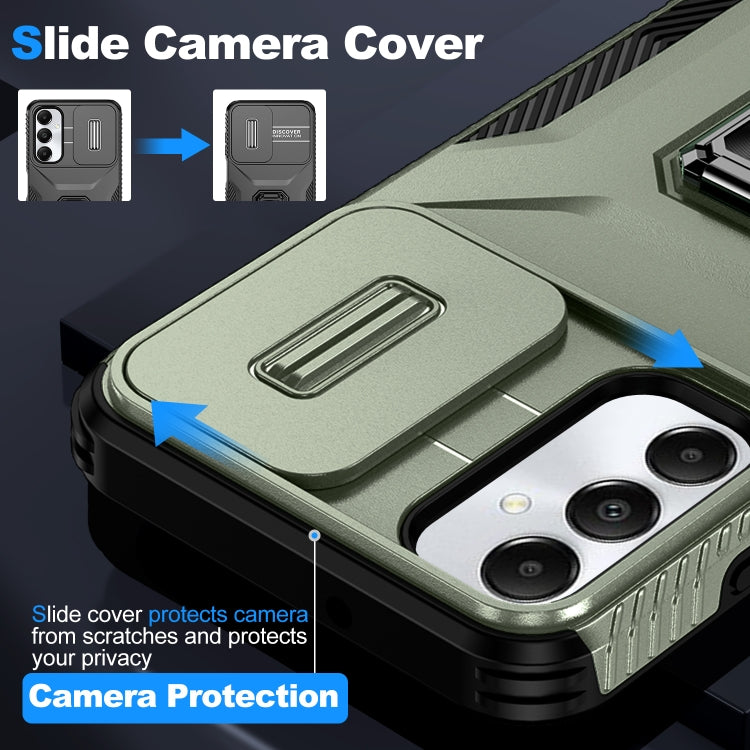 For Samsung Galaxy A05s Sliding Camshield Holder Phone Case