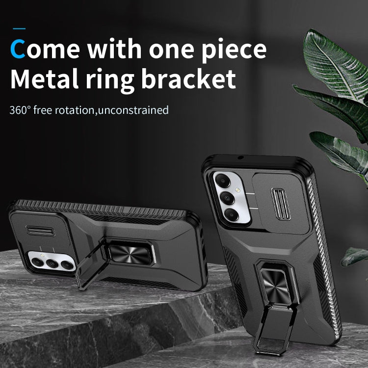 For Samsung Galaxy A05s Sliding Camshield Holder Phone Case