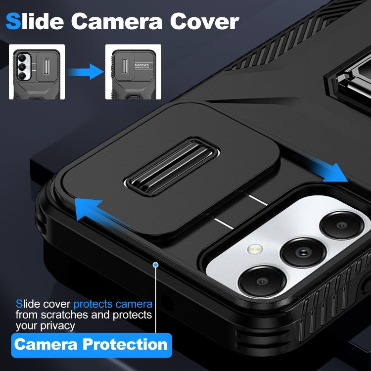 For Samsung Galaxy A05s Sliding Camshield Holder Phone Case