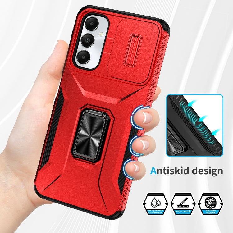 For Samsung Galaxy A05s Sliding Camshield Holder Phone Case