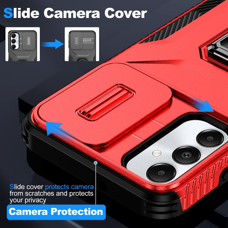 For Samsung Galaxy A05s Sliding Camshield Holder Phone Case