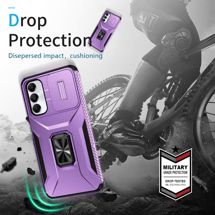 For Samsung Galaxy A05s Sliding Camshield Holder Phone Case