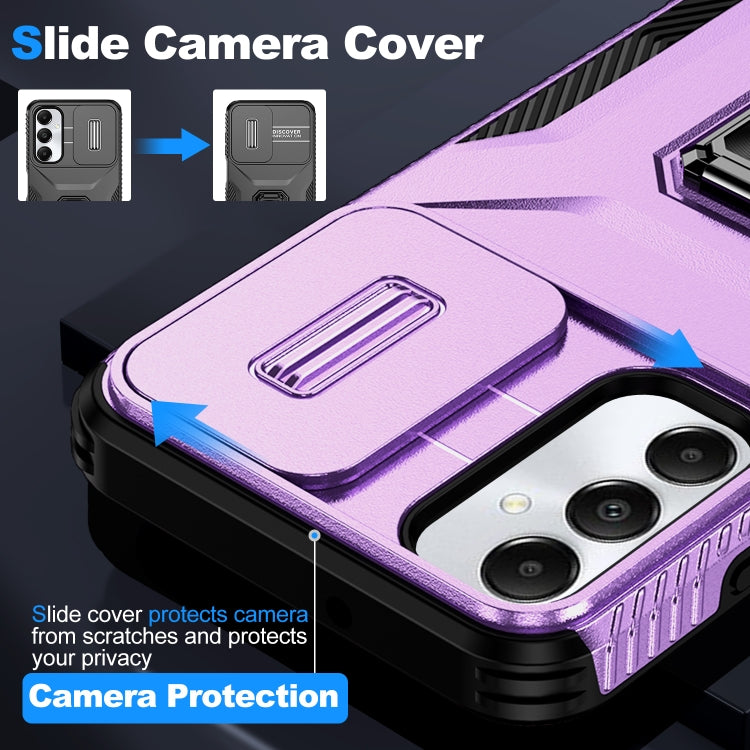 For Samsung Galaxy A05s Sliding Camshield Holder Phone Case