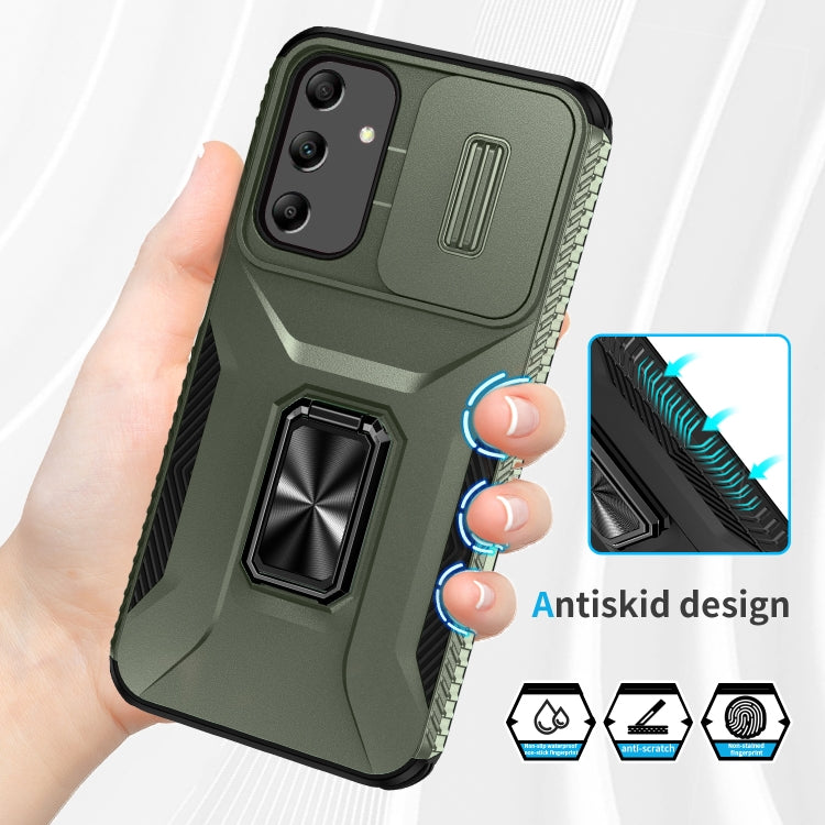 For Samsung Galaxy A25 5G Sliding Camshield Holder Phone Case