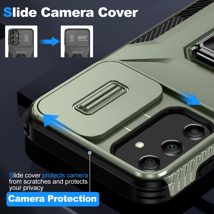 For Samsung Galaxy A25 5G Sliding Camshield Holder Phone Case