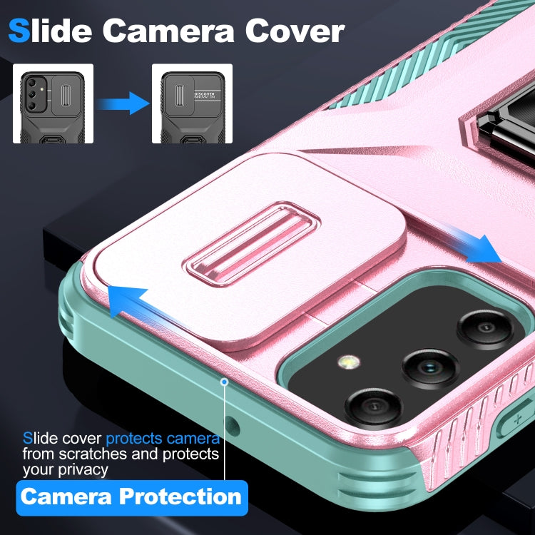 For Samsung Galaxy A25 5G Sliding Camshield Holder Phone Case