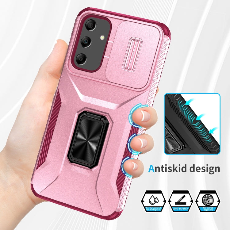 For Samsung Galaxy A25 5G Sliding Camshield Holder Phone Case