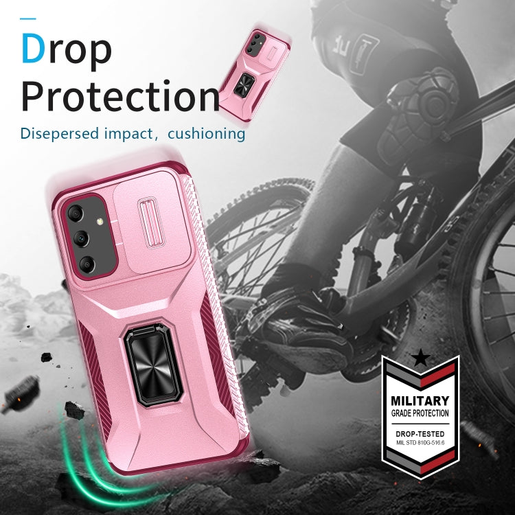 For Samsung Galaxy A25 5G Sliding Camshield Holder Phone Case