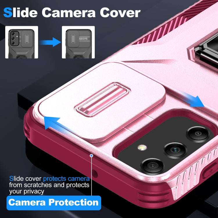 For Samsung Galaxy A25 5G Sliding Camshield Holder Phone Case